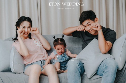 全家福,全家福照,拍全家福,親子寫真,母女寫真